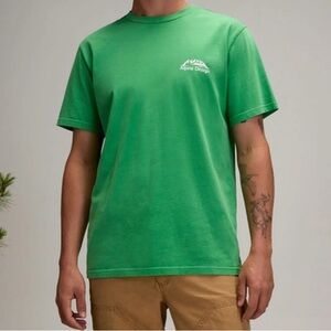 Alpine Design Men's Short Sleeve Graphic T-Shirt Medium Nature Green Crew Neck